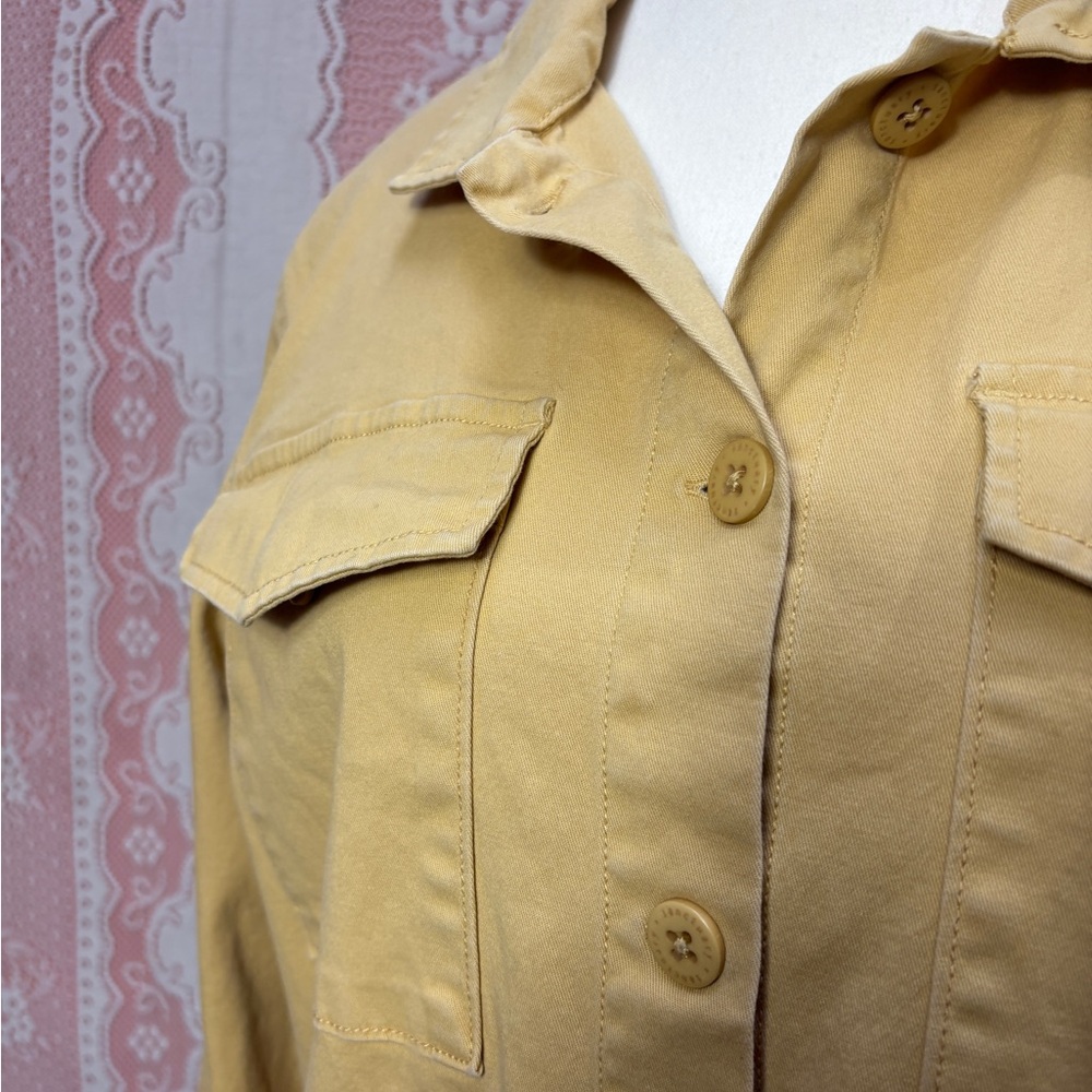 Yellow Utility Jacket | Size M - Picture 4 of 8